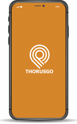 Imagen de celular con el logo de ThorusGO